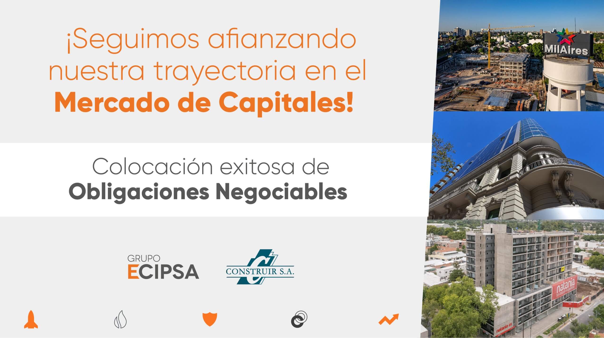 Grupo Ecipsa afianza su trayectoria en el Mercado de Capitales